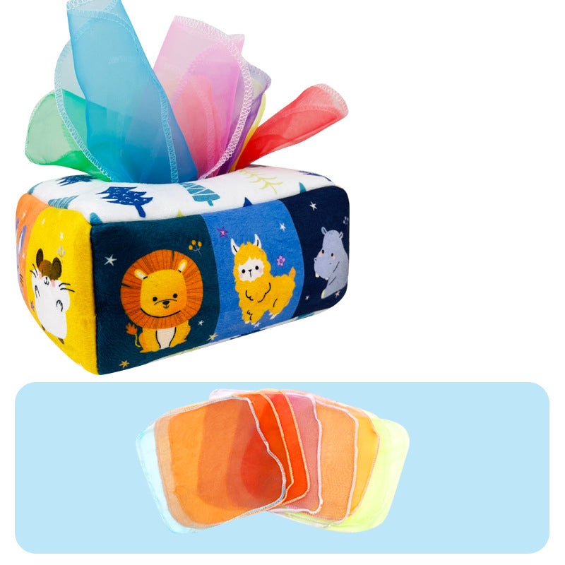 Magic Tissue Box for Kids Finger Exercise