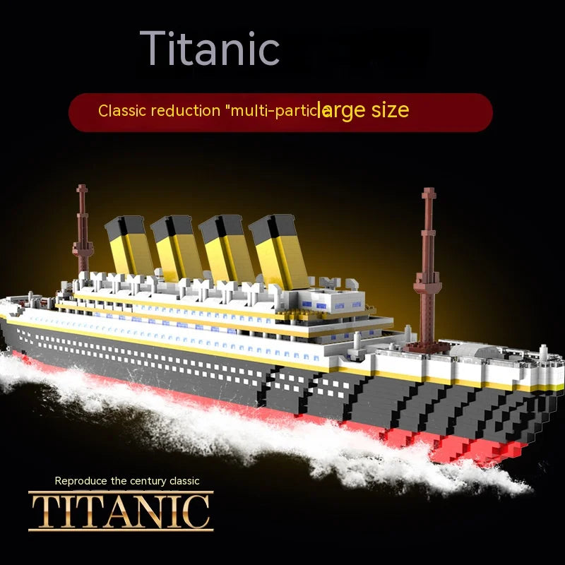 Titanic Giant Ship Boat Building Blocks