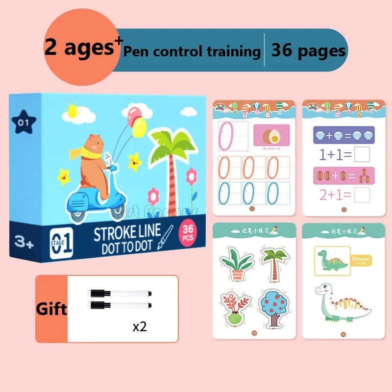 Magical Tracing Workbook Control Book