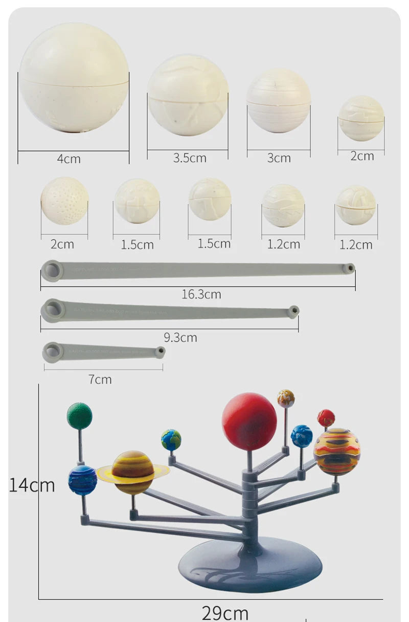 Solar System Model DIY Science