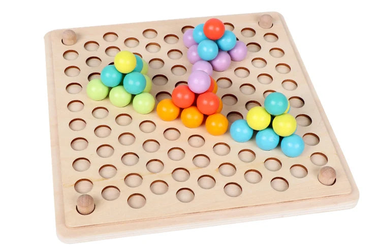 Wooden Beads Game Montessori Educational