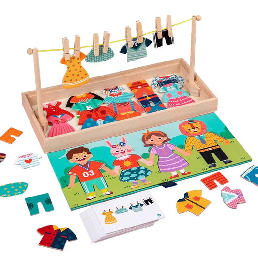 Drying Dress-Up Puzzle