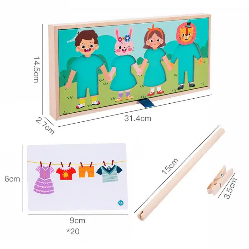 Drying Dress-Up Puzzle