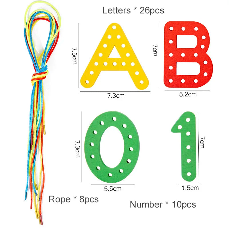 Number Letter Rope Game