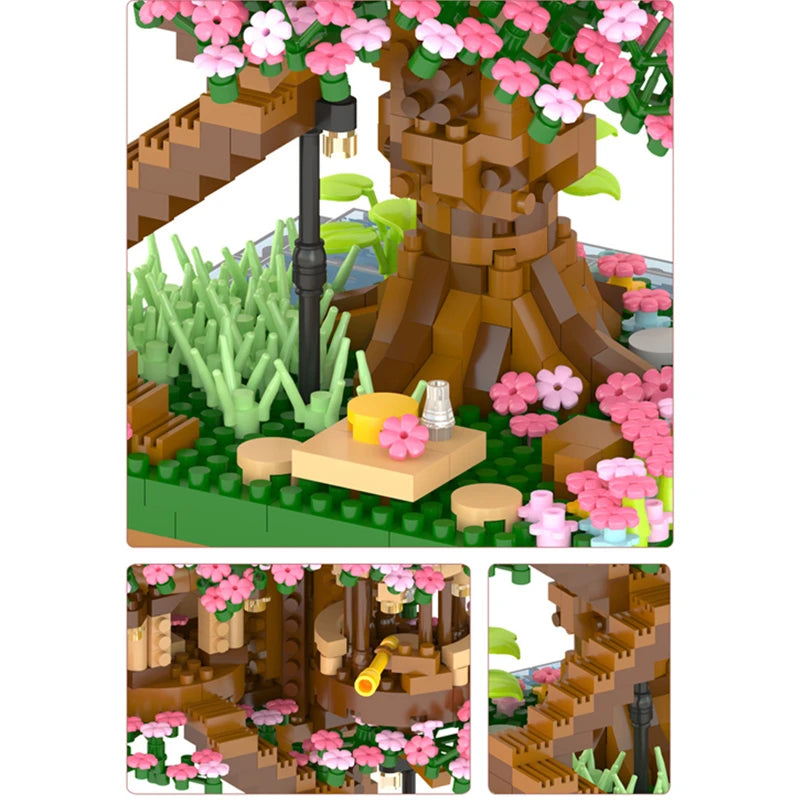 Tree House Assembly Building Blocks