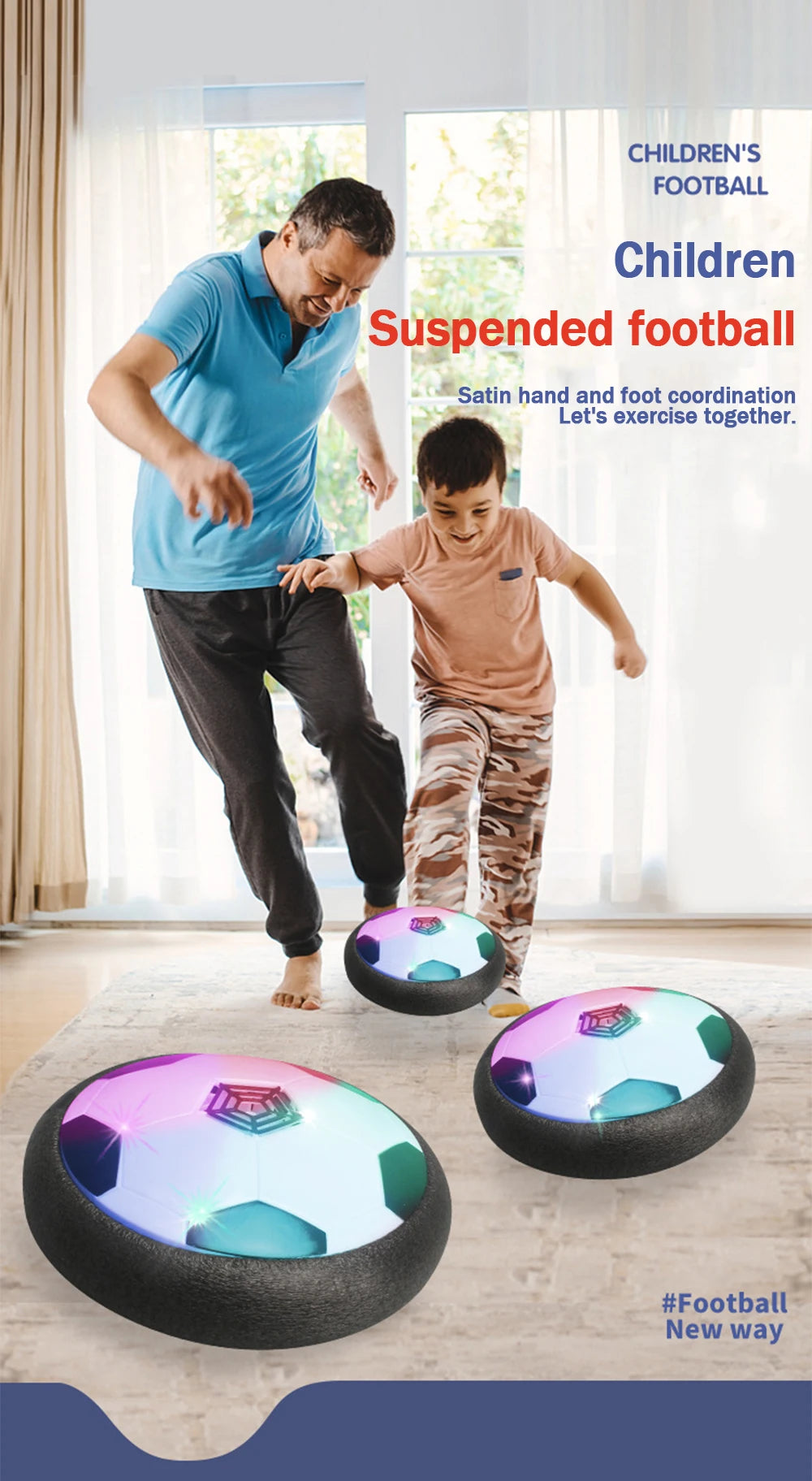 Child Exercise Suspended Football