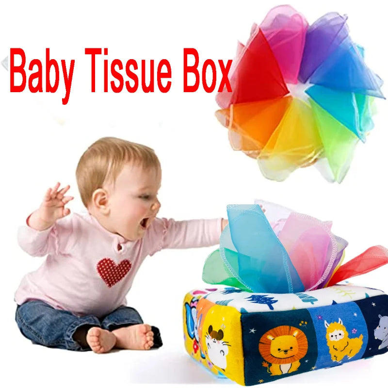 Magic Tissue Box for Kids Finger Exercise