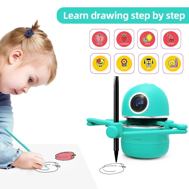 Kids Innovative Drawing Robot