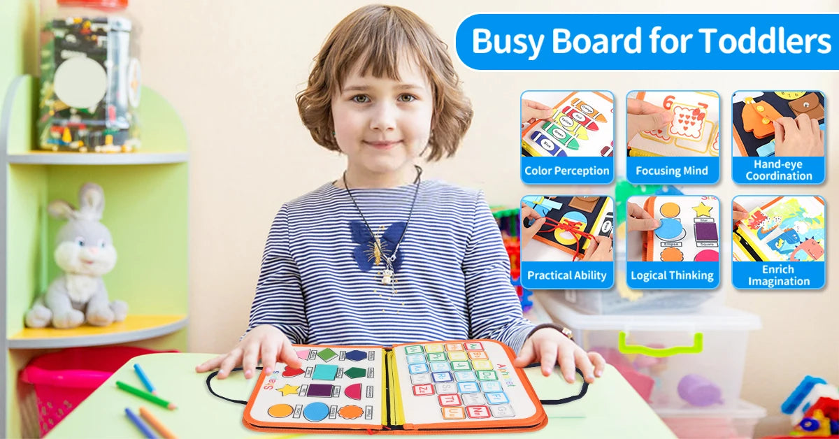 Parish Toys Busy Board Early Educational Toy