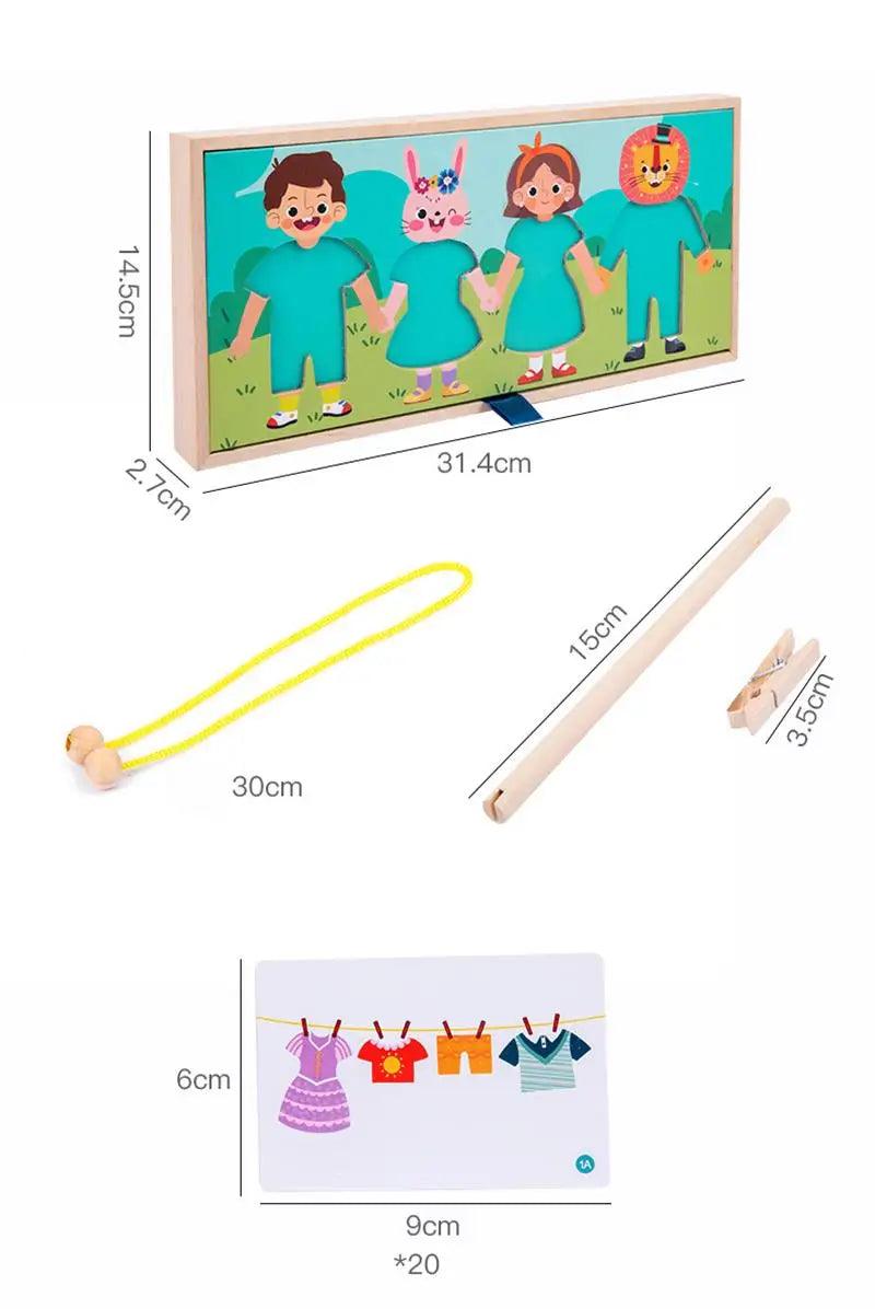 Drying Dress-Up Puzzle