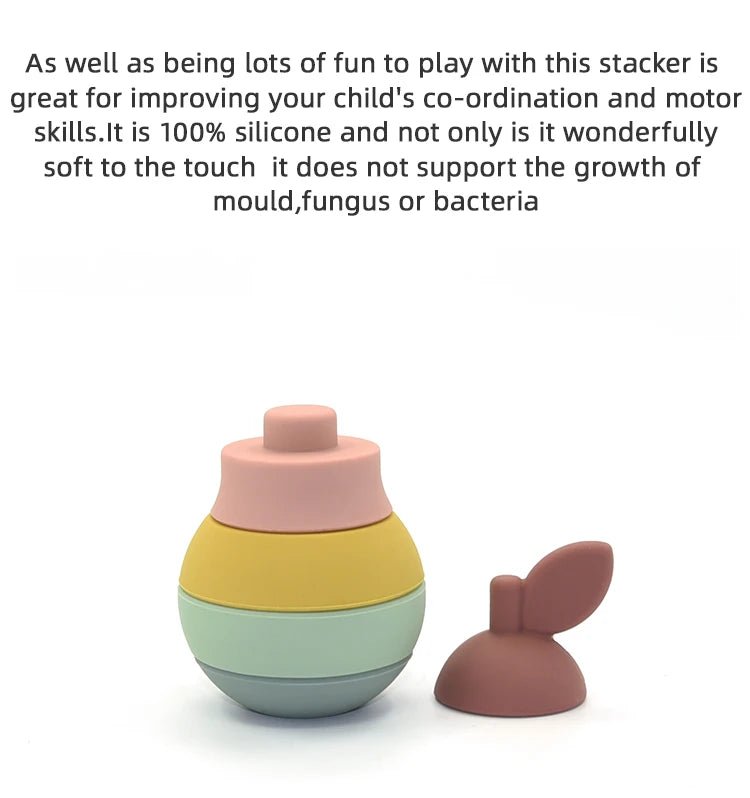 Stacking Fruit Shape Silicone