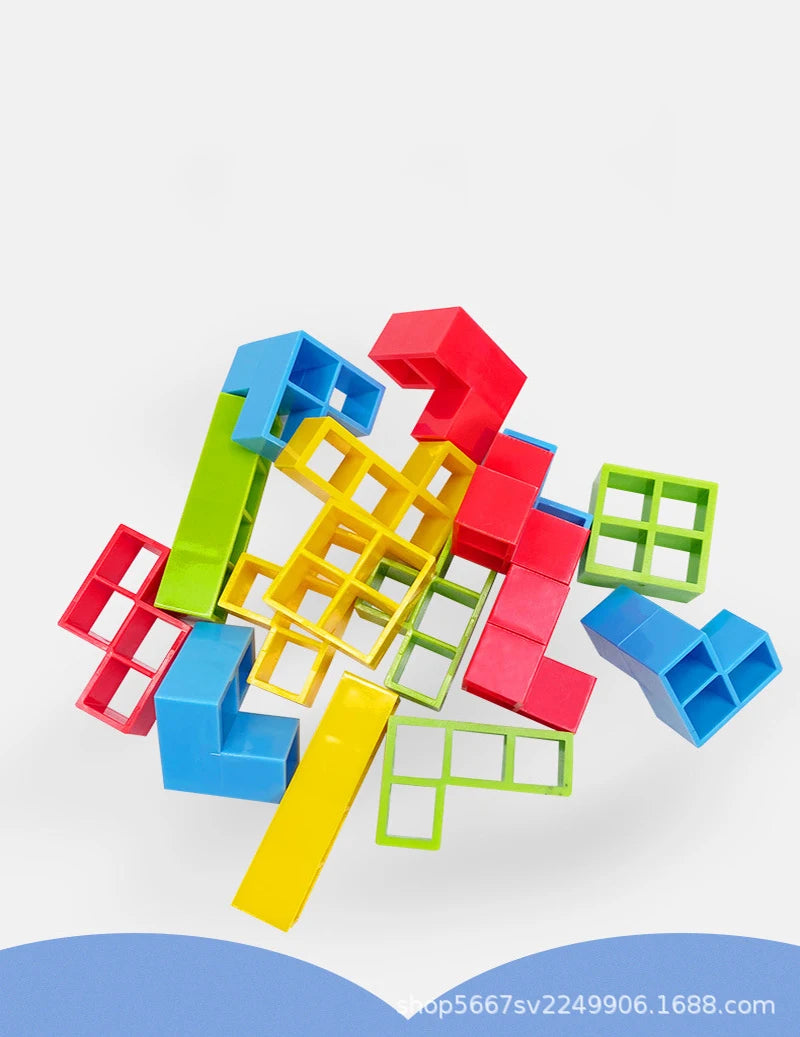 Tetra Tower Game Stacking Blocks